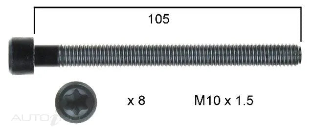 HEAD BOLT SET FORD ECOBOOST-PERMASEAL-Autoignite NZ
