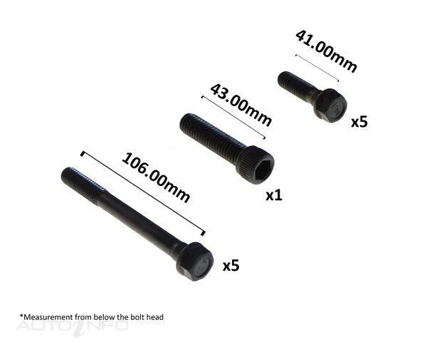 HEAD BOLT SET HOLDEN V8-PERMASEAL-Autoignite NZ