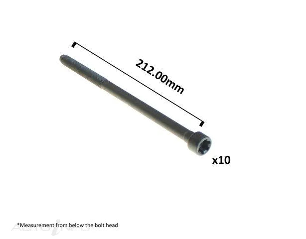 HEAD BOLT SET HOLDEN Z19DT | HBS391-PERMASEAL-Autoignite NZ