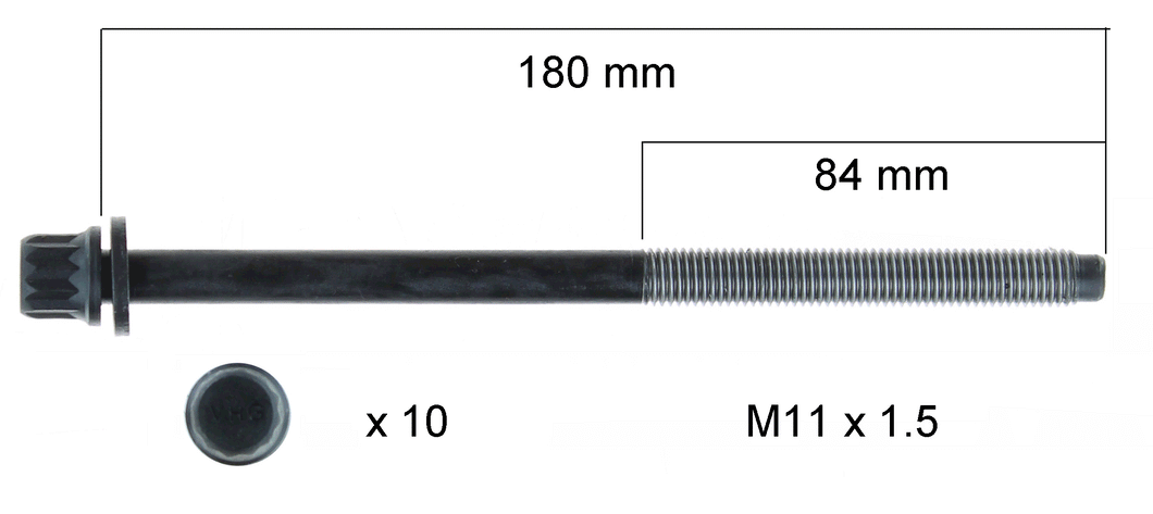 HEAD BOLT SET HONDA R18A R20A-PERMASEAL-Autoignite NZ
