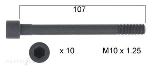 HEAD BOLT SET HYUNDAI G4EK-PERMASEAL-Autoignite NZ