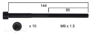 HEAD BOLT SET KIA HYUNDAI-PERMASEAL-Autoignite NZ