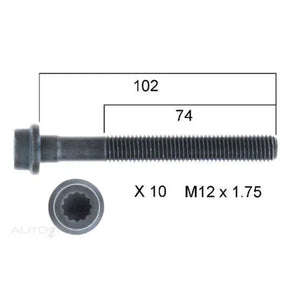 HEAD BOLT SET MERCEDES | HBS199-PERMASEAL-Autoignite NZ