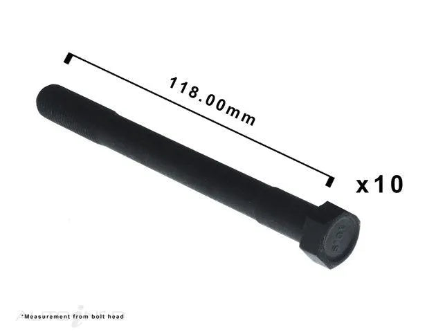 HEAD BOLT SET MITSUBISHI 4G54-PERMASEAL-Autoignite NZ