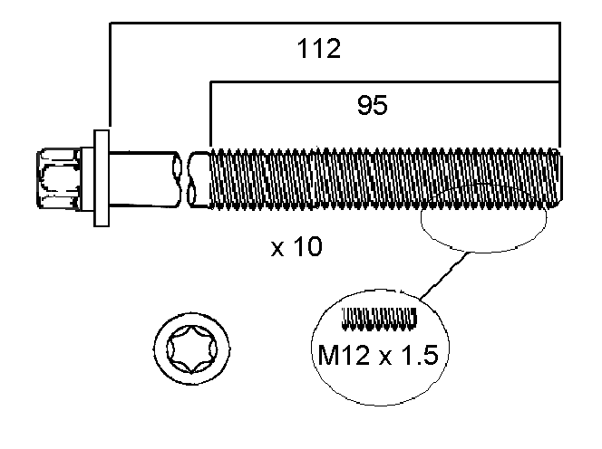 HEAD BOLT SET RENAULT/VOLVO | HBS149-PERMASEAL-Autoignite NZ