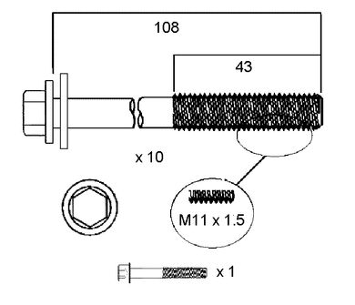 HEAD BOLT SET SUZUKI | HBS230-PERMASEAL-Autoignite NZ