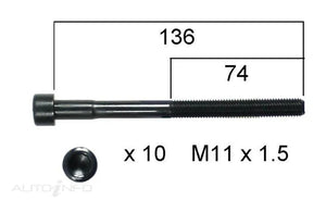 HEAD BOLT SET TOYOTA 1AZ-FSE-PERMASEAL-Autoignite NZ