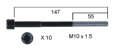 HEAD BOLT SET TOYOTA 2ZZ-GE-PERMASEAL-Autoignite NZ