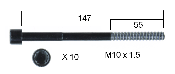 HEAD BOLT SET TOYOTA 2ZZ-GE-PERMASEAL-Autoignite NZ