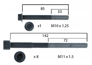 HEAD BOLT SET TOYOTA SINGLE HEAD-PERMASEAL-Autoignite NZ