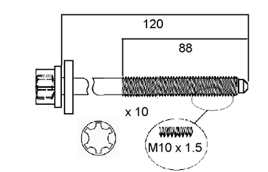 HEAD BOLT SET VOLKSWAGEN APK-PERMASEAL-Autoignite NZ