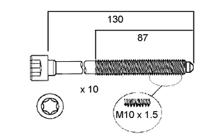 HEAD BOLT SET VOLKSWAGEN | HBS205-PERMASEAL-Autoignite NZ