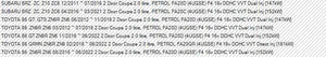 HEAD SET (VRS) SUBARU FA20D-PERMASEAL-Autoignite NZ