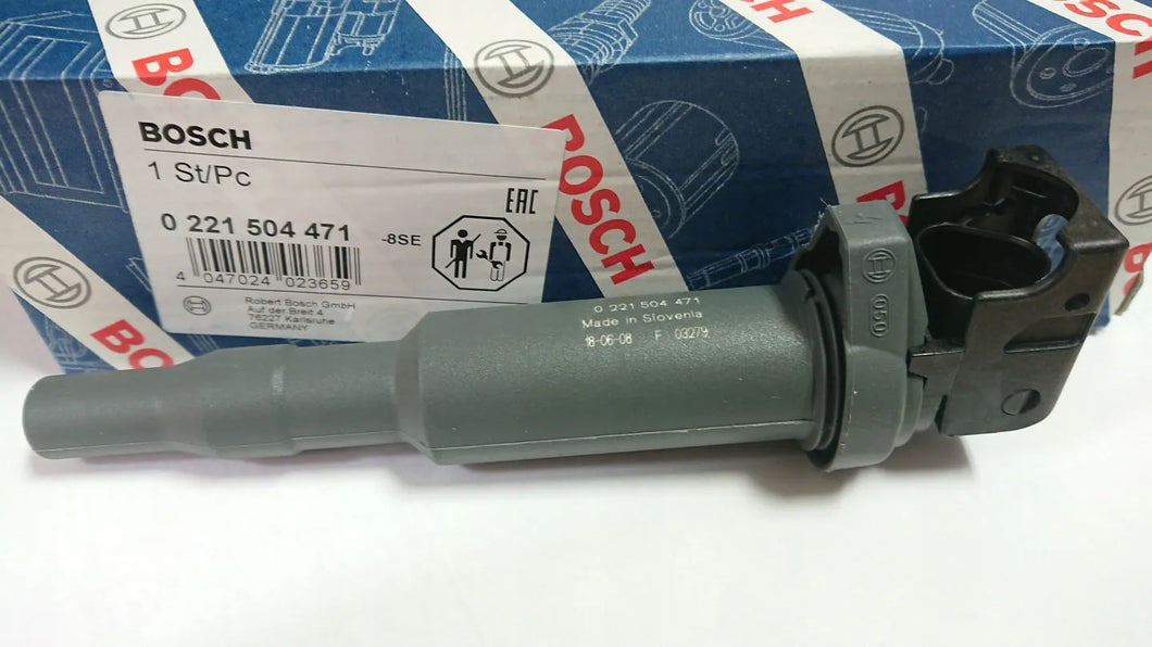 IGNITION COIL BMW | 0 221 504 471-BOSCH-Autoignite NZ