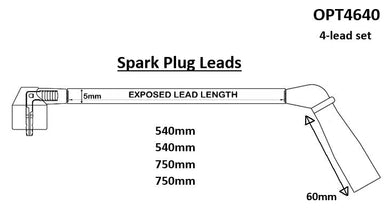 IGNITION LEAD SET 4AGE 5MM 89-94 | OPT4640-AUTO AGENCIES-Autoignite NZ