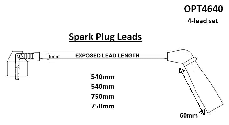 IGNITION LEAD SET 4AGE 5MM 89-94 | OPT4640-AUTO AGENCIES-Autoignite NZ
