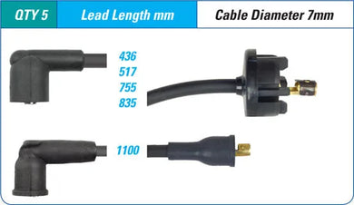 IGNITION LEAD SET CITROEN CX24 | ILS-084M-AUTOIGNITE-Autoignite NZ