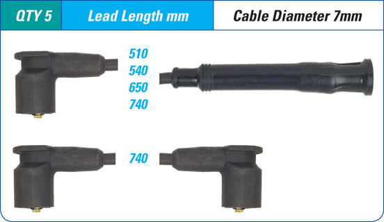 IGNITION LEAD SET | ILS-071M-AUTOIGNITE-Autoignite NZ