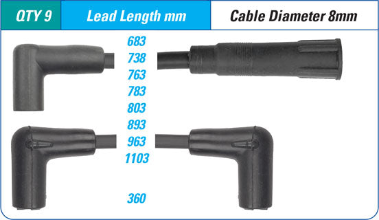 IGNITION LEAD SET | ILS-157M-AUTOIGNITE-Autoignite NZ