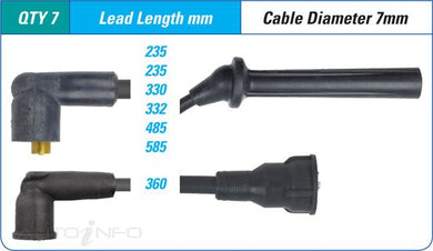 IGNITION LEAD SET | ILS-166M-AUTOIGNITE-Autoignite NZ