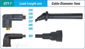 IGNITION LEAD SET | ILS-166M-AUTOIGNITE-Autoignite NZ