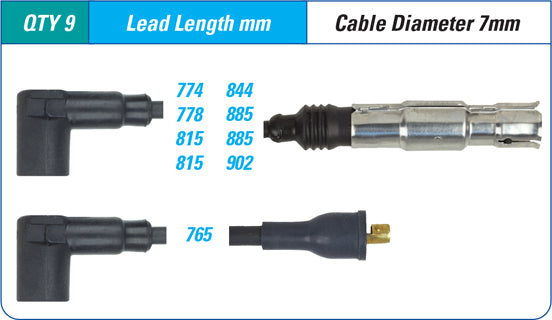 IGNITION LEAD SET | ILS-175M-AUTOIGNITE-Autoignite NZ