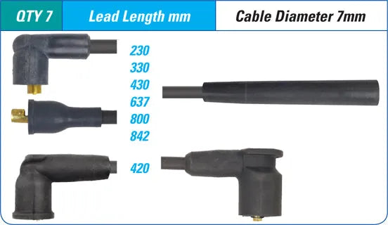 IGNITION LEAD SET | ILS-218M-AUTOIGNITE-Autoignite NZ