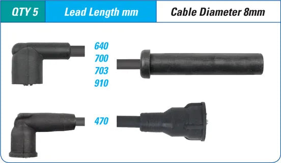 IGNITION LEAD SET | ILS-228M-AUTOIGNITE-Autoignite NZ