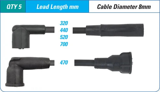 IGNITION LEAD SET | ILS-231M-AUTOIGNITE-Autoignite NZ