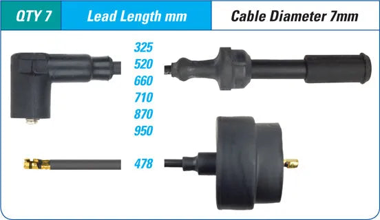 IGNITION LEAD SET | ILS-232M-AUTOIGNITE-Autoignite NZ