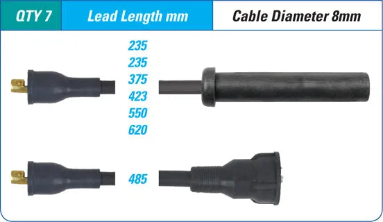 IGNITION LEAD SET | ILS-233M-AUTOIGNITE-Autoignite NZ