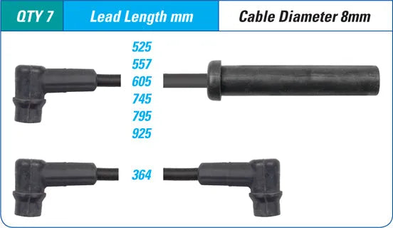 IGNITION LEAD SET | ILS-234M-AUTOIGNITE-Autoignite NZ