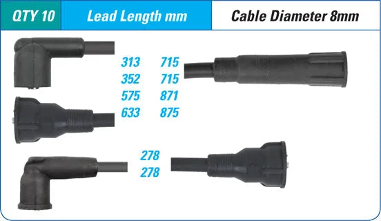 IGNITION LEAD SET | ILS-241M-AUTOIGNITE-Autoignite NZ