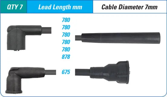 IGNITION LEAD SET | ILS-246M-AUTOIGNITE-Autoignite NZ