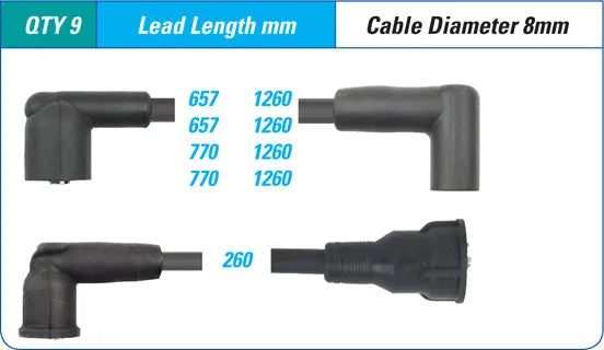 IGNITION LEAD SET | ILS-247M-AUTOIGNITE-Autoignite NZ