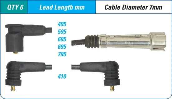 IGNITION LEAD SET | ILS-252M-AUTOIGNITE-Autoignite NZ