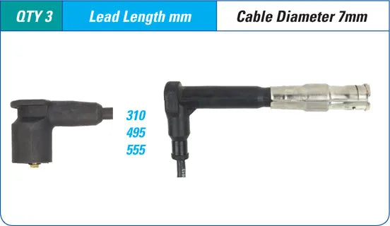 IGNITION LEAD SET | ILS-255M-AUTOIGNITE-Autoignite NZ