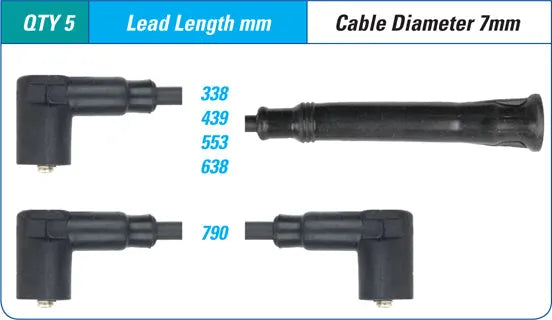IGNITION LEAD SET | ILS-258M-AUTOIGNITE-Autoignite NZ