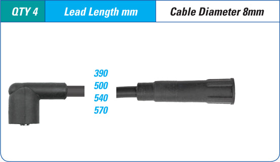 IGNITION LEAD SET | ILS-266M-AUTOIGNITE-Autoignite NZ