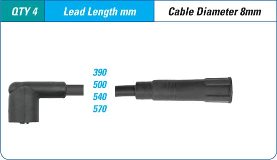 IGNITION LEAD SET | ILS-266M-AUTOIGNITE-Autoignite NZ