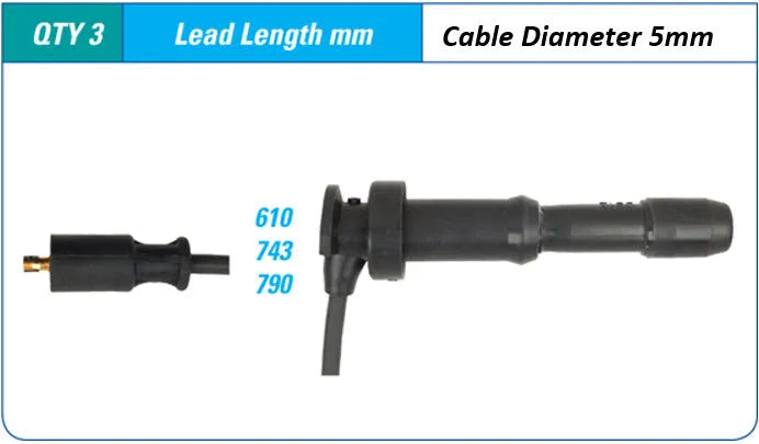 IGNITION LEAD SET | ILS-273M-AUTOIGNITE-Autoignite NZ