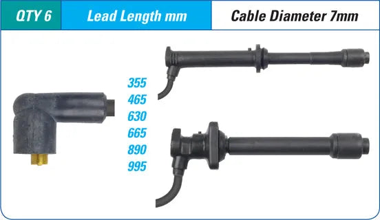 IGNITION LEAD SET | ILS-278M-AUTOIGNITE-Autoignite NZ