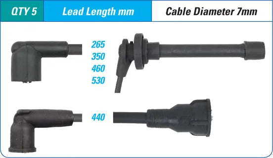 IGNITION LEAD SET | ILS-281M-AUTOIGNITE-Autoignite NZ