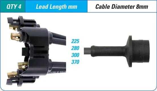 IGNITION LEAD SET | ILS-285M-AUTOIGNITE-Autoignite NZ