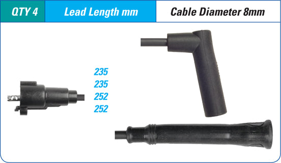 IGNITION LEAD SET | ILS-309M-AUTOIGNITE-Autoignite NZ