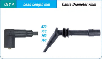IGNITION LEAD SET | ILS-433M-AUTOIGNITE-Autoignite NZ