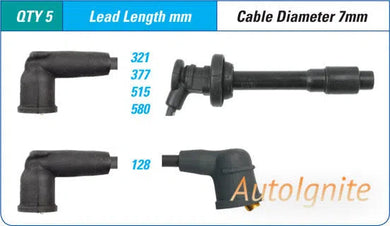 IGNITION LEAD SET NISSAN SR20DE, SR20DET | ILS-020M-AUTOIGNITE-Autoignite NZ