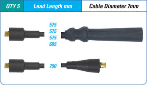 IGNITION LEAD SET VOLVO 240 4 CYL | ILS-104M-AUTOIGNITE-Autoignite NZ