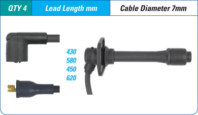 IGNITION LEAD SETFORD MAZDA 2.0 DOHC | ILS-123M-AUTOIGNITE-Autoignite NZ