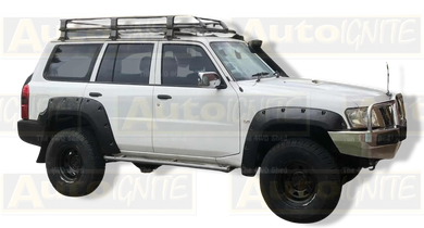 KUT SNAKE FLARES NISSAN PATROL GU4 | MONSTER 75MM